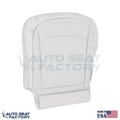 2011 - 2013 Fits Nissan Rogue Driver Top & Bottom Perf. Gray Vinyl Seat Covers - OEM-Style Replacement Seat Cover