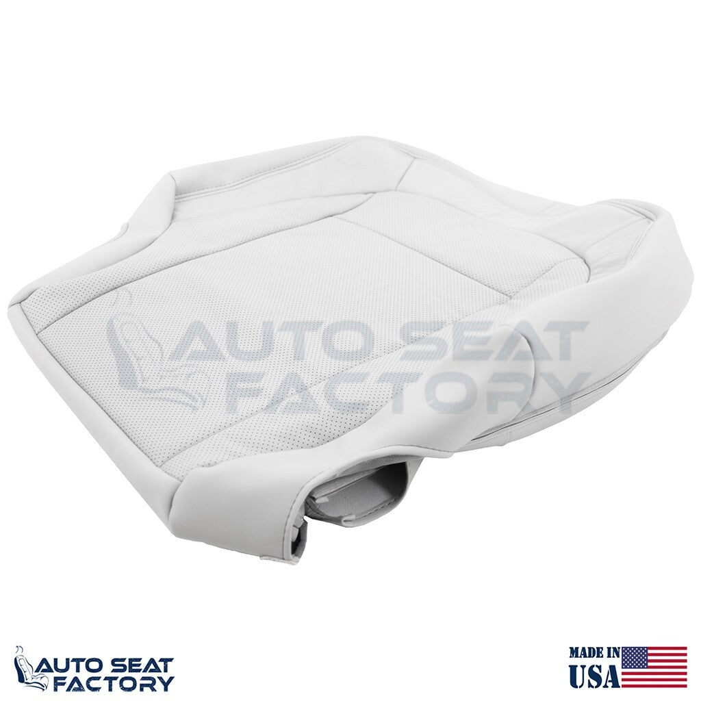 2011 - 2013 Fits Nissan Rogue Driver Top Perforated Gray Vinyl Seat Cover - OEM-Style Replacement Seat Cover