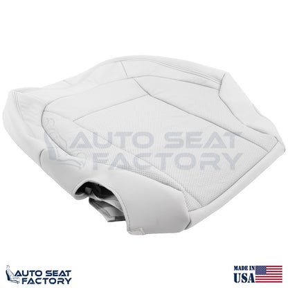 2011 - 2013 Fits Nissan Rogue Driver Top Perforated Gray Vinyl Seat Cover - OEM-Style Replacement Seat Cover