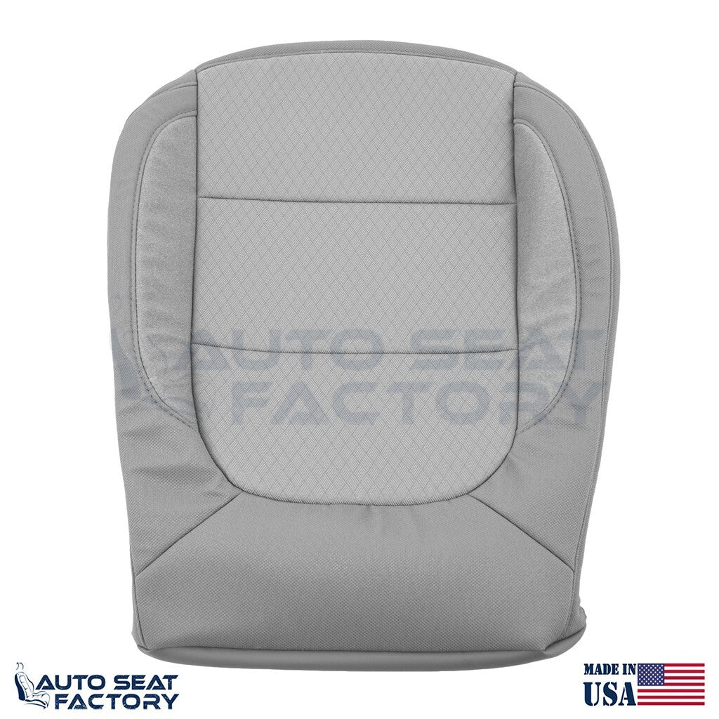 2019 - 2022 Chevy Silverado/ GMC Sierra PASSENGER Bottom Gray Cloth Seat Cover - OEM-Style Replacement Seat Cover