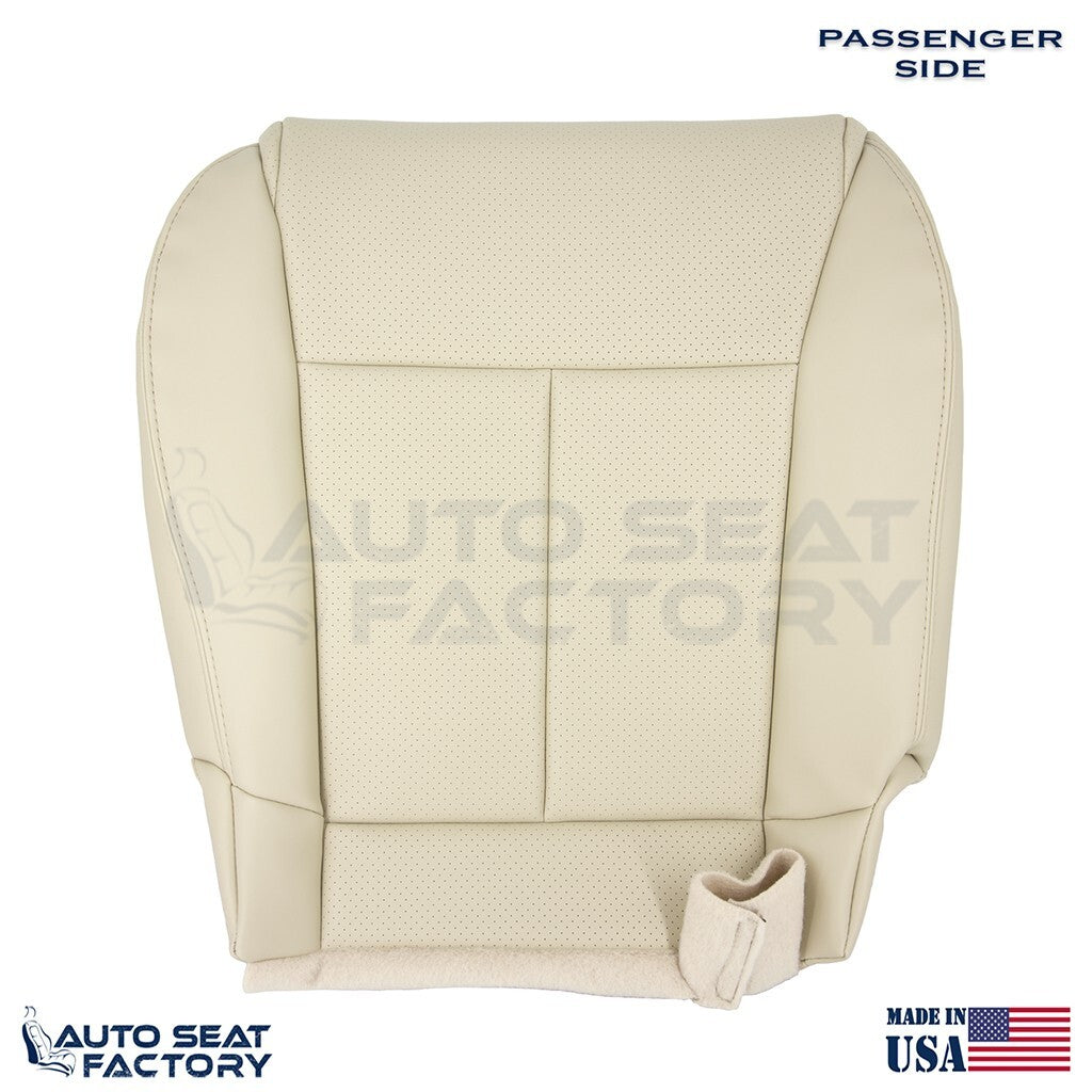 Replacement 2006 - 2010 Fits Infiniti M45 M35 Front Wheat Leather Covers, Perf. - OEM-Style Replacement Seat Cover