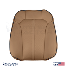 2011 - 2015 Lincoln MKX Perforated Driver Side Top Canyon Vinyl Seat Cover - OEM-Style Replacement Seat Cover