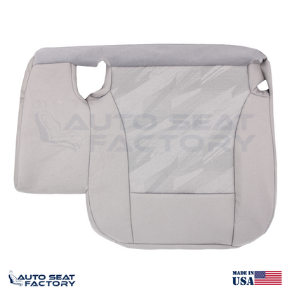 2010 2011 2012 Chevy Colorado Front Driver Split Bench 60 Gray Cloth Seat Cover - OEM-Style Replacement Seat Cover