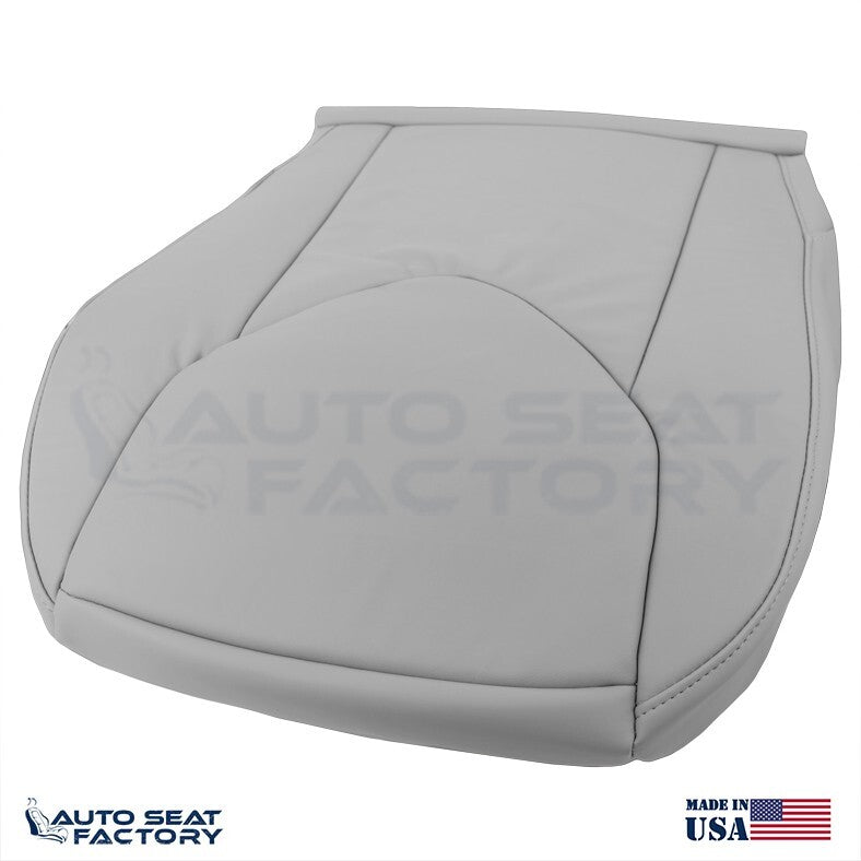 2006 - 2012 Fits Toyota RAV4 SOLID Left & Right Lower Ash Gray Vinyl Seat Cover - OEM-Style Replacement Seat Cover