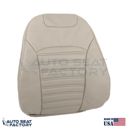 Replacement Dune Tan Vinyl Seat Cover SET For Ford Fusion 2013 - 2017 - OEM-Style Replacement Seat Cover
