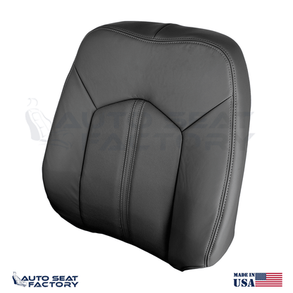 Replacement 2010 - 2016 Fits Cadillac SRX Ebony Vinyl Seat Covers, Perforated - OEM-Style Replacement Seat Cover