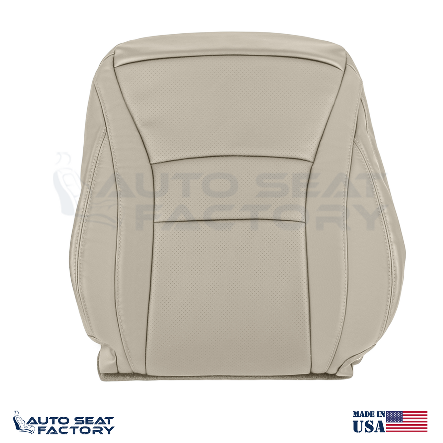 2013 - 2017 For Honda Accord EX LX Vinyl Driver Top Seat Cover Perforated - OEM-Style Replacement Seat Cover