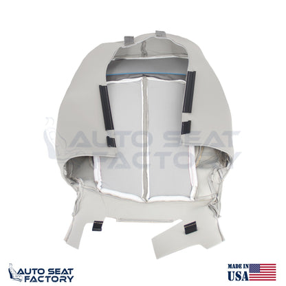 Fits 2010 - 2013 Buick LaCrosse RIGHT Top & Bottom Gray Vinyl Seat Covers, Perf. - OEM-Style Replacement Seat Cover