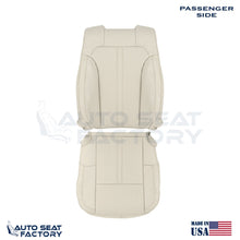 Fits 2009 - 2012 Lincoln MKS PASSENGER Cashmere Vinyl Seat Cover, Perforated 2PC - OEM-Style Replacement Seat Cover