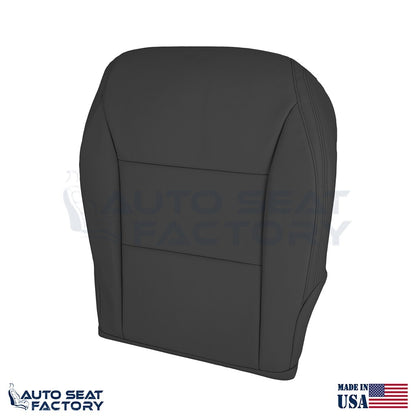 Fits 2014 2015 Mercedes Benz CLA Driver & Passenger Bottom Blk Vinyl Seat Cover - OEM-Style Replacement Seat Cover
