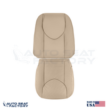 2009 - 2012 Fits Toyota RAV4 RIGHT Top & Bottom Perf. Beige Vinyl Seat Covers - OEM-Style Replacement Seat Cover