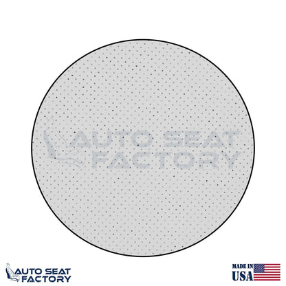 2011 - 2013 Fits Nissan Rogue PASSENGER Bottom Perforated Gray Vinyl Seat Cover - OEM-Style Replacement Seat Cover