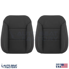 Replacement 2019 - 2023 GMC Sierra LEFT & RIGHT Top Black Cloth Seat Covers - OEM-Style Replacement Seat Cover