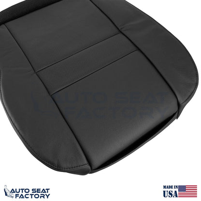 For 2006 2007 Chevy Monte Carlo Left & Right Bottom Perf Black Vinyl Seat Covers - OEM-Style Replacement Seat Cover