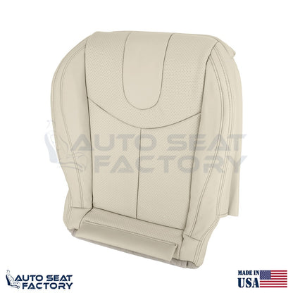 2009 - 2013 Fits Infiniti G37 CONVERTIBLE Driver Bottom Tan VL Seat Cover, Perf. - OEM-Style Replacement Seat Cover