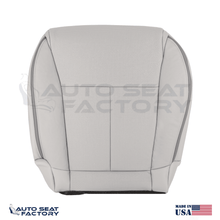 2006 - 2010 Fits Infiniti M45 M35 Lower Left Gray Vinyl Seat Cover, Perforated - OEM-Style Replacement Seat Cover