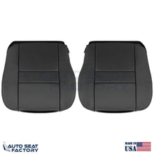 For 2006 2007 Chevy Monte Carlo Left & Right Bottom Perf Black Vinyl Seat Covers - OEM-Style Replacement Seat Cover