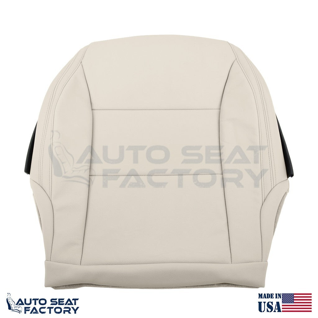 Replacement Fits 2014 2015 Mercedes Benz CLA Lower Driver Beige Vinyl Seat Cover - OEM-Style Replacement Seat Cover