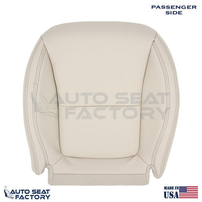 Fits 2012 - 2016 Mercedes Benz SLK PASSENGER Lower Beige Seat Cover - OEM-Style Replacement Seat Cover