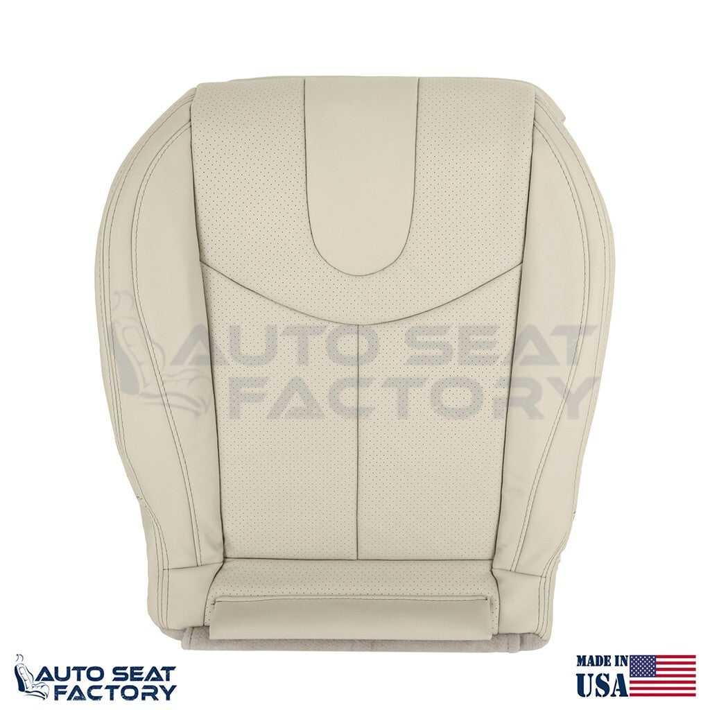 2009 - 2013 Fits Infiniti G37 CONVERTIBLE Driver Bottom Tan VL Seat Cover, Perf. - OEM-Style Replacement Seat Cover