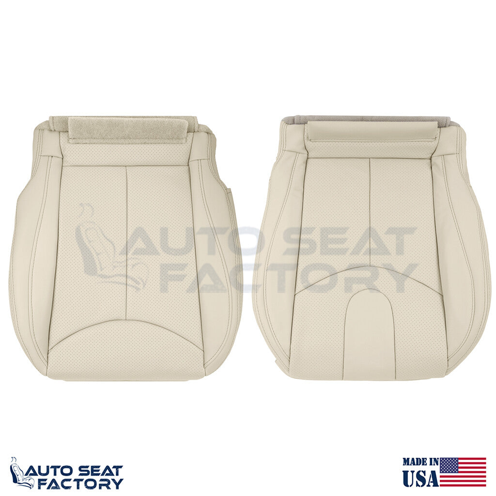 2009 - 2013 Fits Infiniti G37 CONVERTIBLE Perf. Front Bottom Vinyl Seat Covers - OEM-Style Replacement Seat Cover