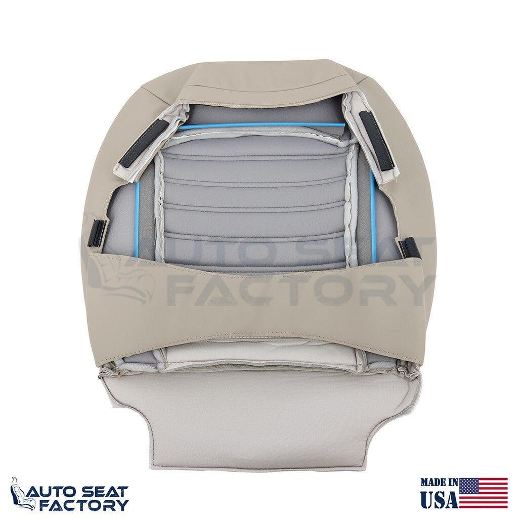 Replacement Dune Tan Vinyl Seat Cover SET For Ford Fusion 2013 - 2017 - OEM-Style Replacement Seat Cover