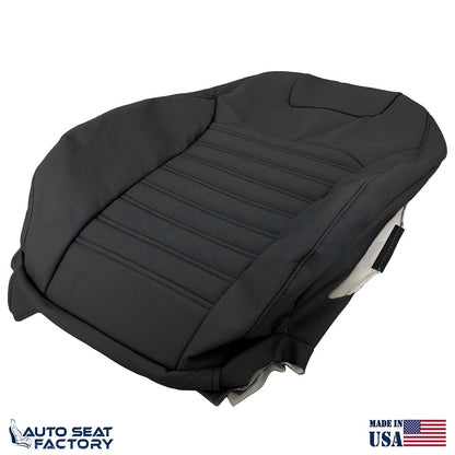 Replacement Black Vinyl Seat Cover SET For Ford Fusion 2013 2014 2015 2016 2017 - OEM-Style Replacement Seat Cover
