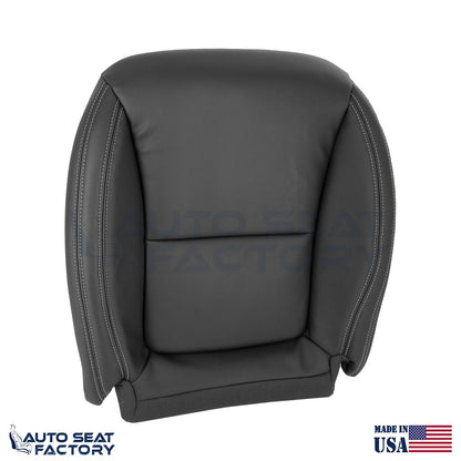 Fits 2012 - 2016 Mercedes Benz SLK Front Driver Bottom Black Seat Cover - OEM-Style Replacement Seat Cover