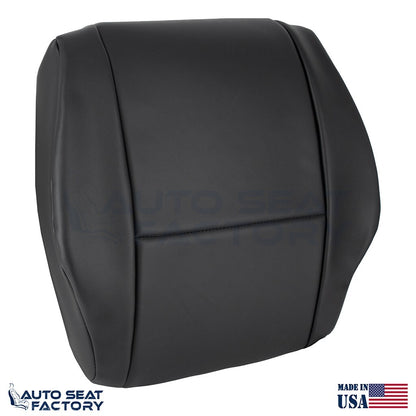 2007 - 2019 For Mercedes Sprinter Van Drive Top & Bottom Black Vinyl Seat Covers - OEM-Style Replacement Seat Cover