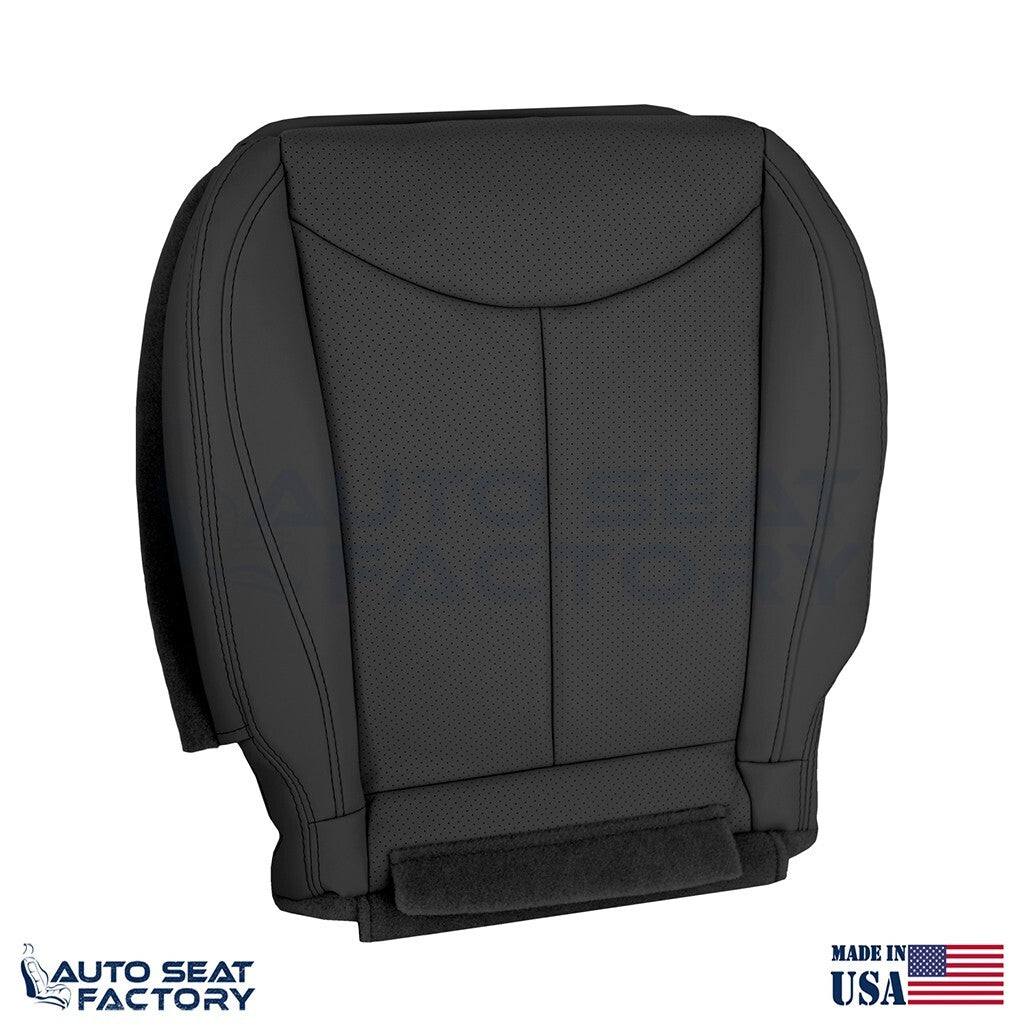 2009 - 2013 Fits Infiniti G37 CONVERTIBLE Lower RIGHT Black VL Seat Cover, Perf. - OEM-Style Replacement Seat Cover