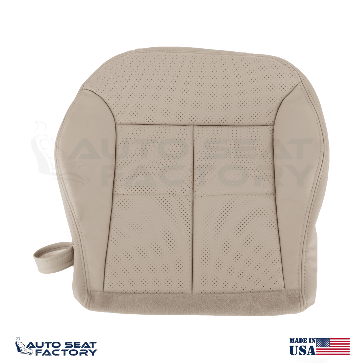 For 2007 - 2010 Lincoln MKX Perforated FRONT Bottom Cashmere Leather Seat Covers - OEM-Style Replacement Seat Cover