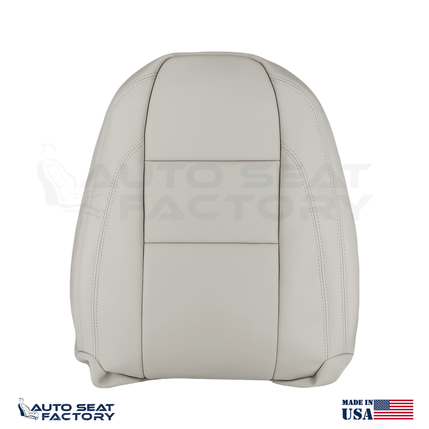 Replacement Fits 2007 - 2010 Volvo C70 PASSENGER Side Top Cream Vinyl Seat Cover - OEM-Style Replacement Seat Cover