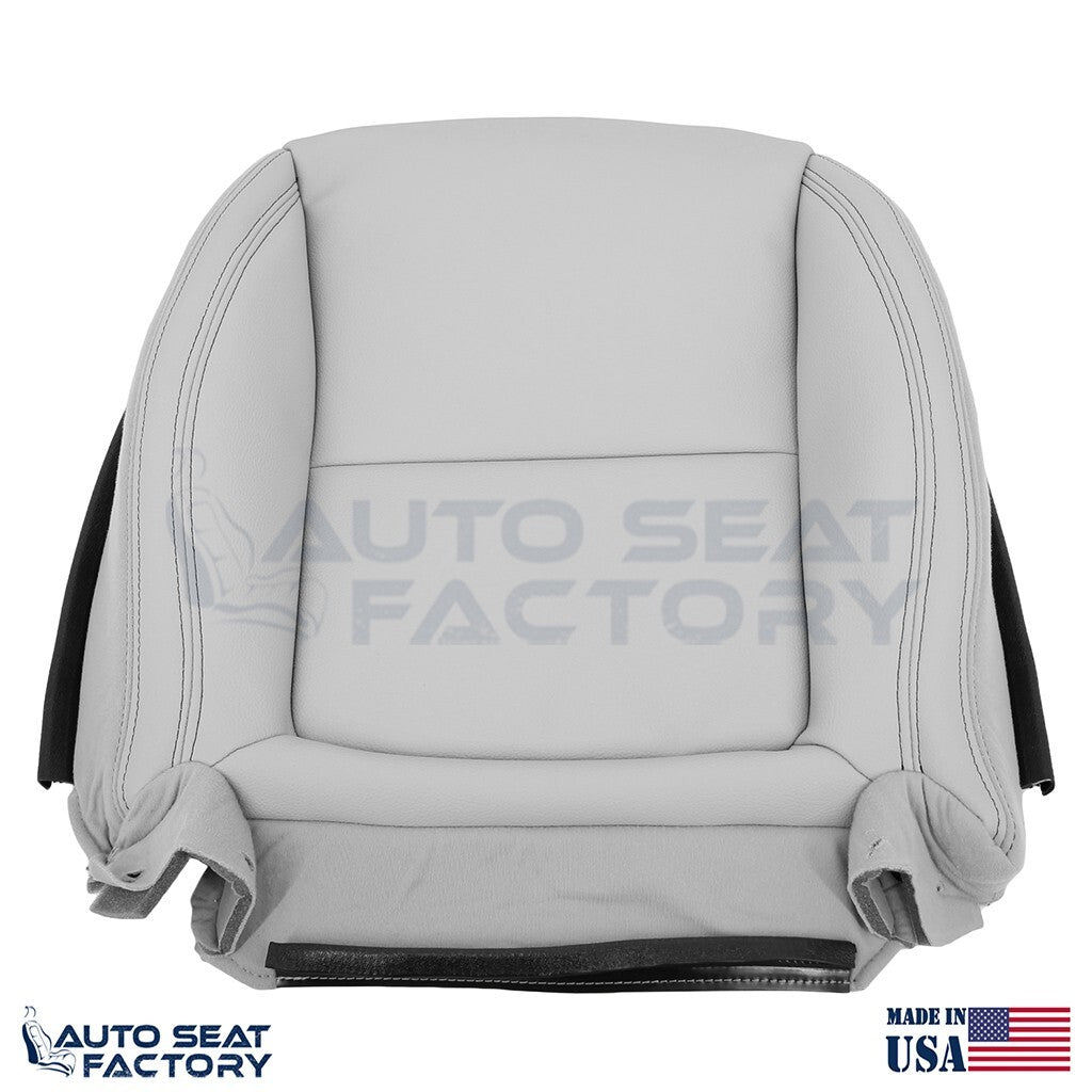 Fits 2012 - 2016 Mercedes Benz SLK Driver Bottom Gray Seat Cover - OEM-Style Replacement Seat Cover