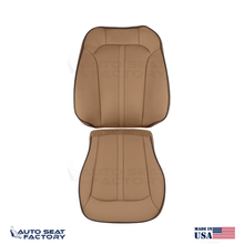 2011 - 2015 Lincoln MKX Perforated Driver Canyon Vinyl Seat Covers 2PCS - OEM-Style Replacement Seat Cover