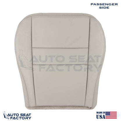 Fits 2009 - 2012 Ford Escape Front PASSENGER Side Bottom Vinyl Replacement Cover - OEM-Style Replacement Seat Cover
