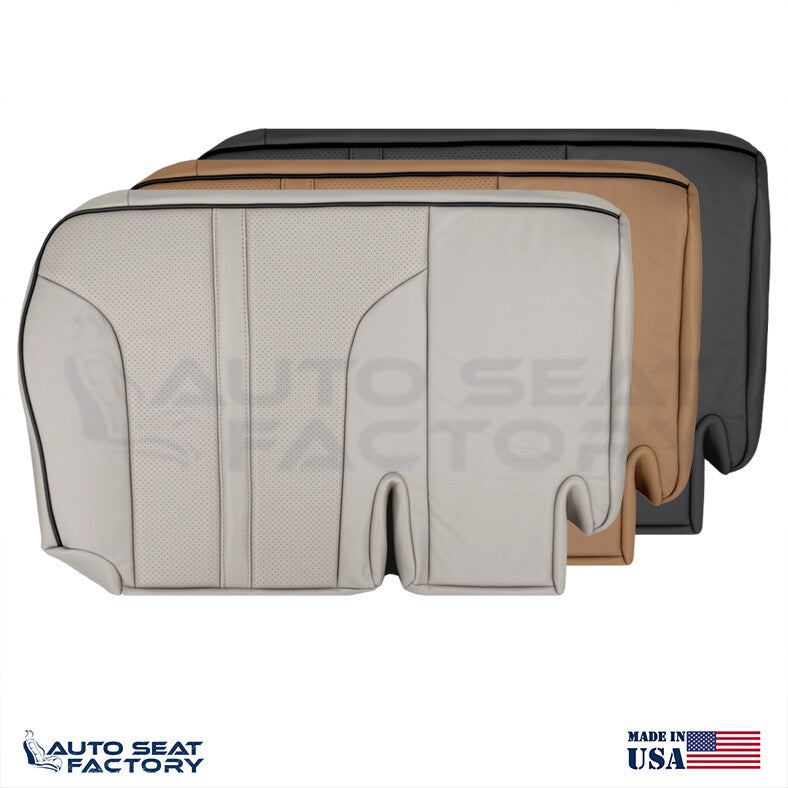 Fits 2011 - 2015 Lincoln MKX REAR Perforated Bottom Synthetic Leather Seat Cover - OEM-Style Replacement Seat Cover