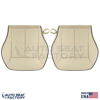 Fits 2007 - 2010 Lincoln MKX Cashmere Leather Seat Covers w/ Piping, Perforated - OEM-Style Replacement Seat Cover