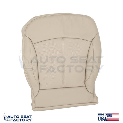 Fits 2010 - 2013 Buick LaCrosse RIGHT Top & Bottom Tan Vinyl Seat Covers, Perf. - OEM-Style Replacement Seat Cover