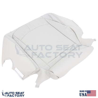 2011 - 2013 Fits Nissan Rogue Driver Top & Bottom Perf. Gray Vinyl Seat Covers - OEM-Style Replacement Seat Cover