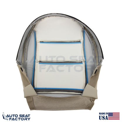 Fits 2014 2015 Mercedes Benz CLA 250 PASSENGER Bottom Beige Seat Cover - OEM-Style Replacement Seat Cover