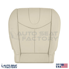 2009 - 2013 Fits Infiniti G37 Coupe Driver Bottom Tan Vinyl Seat Cover, Perf. - OEM-Style Replacement Seat Cover