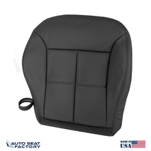 Fits 2007 - 2010 Lincoln MKX Perforated Driver Bottom Black Leather Seat Cover - OEM-Style Replacement Seat Cover