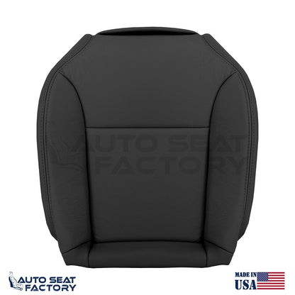 Replacement Driver Black Vinyl Seat Cover Fits Saab 9-3 CONVERTIBLE 2004 - 2009 - OEM-Style Replacement Seat Cover