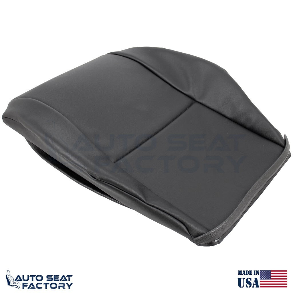 2007 - 2019 Fits Mercedes Dodge Sprinter Van Drive Bottom Black Vinyl Seat Cover - OEM-Style Replacement Seat Cover