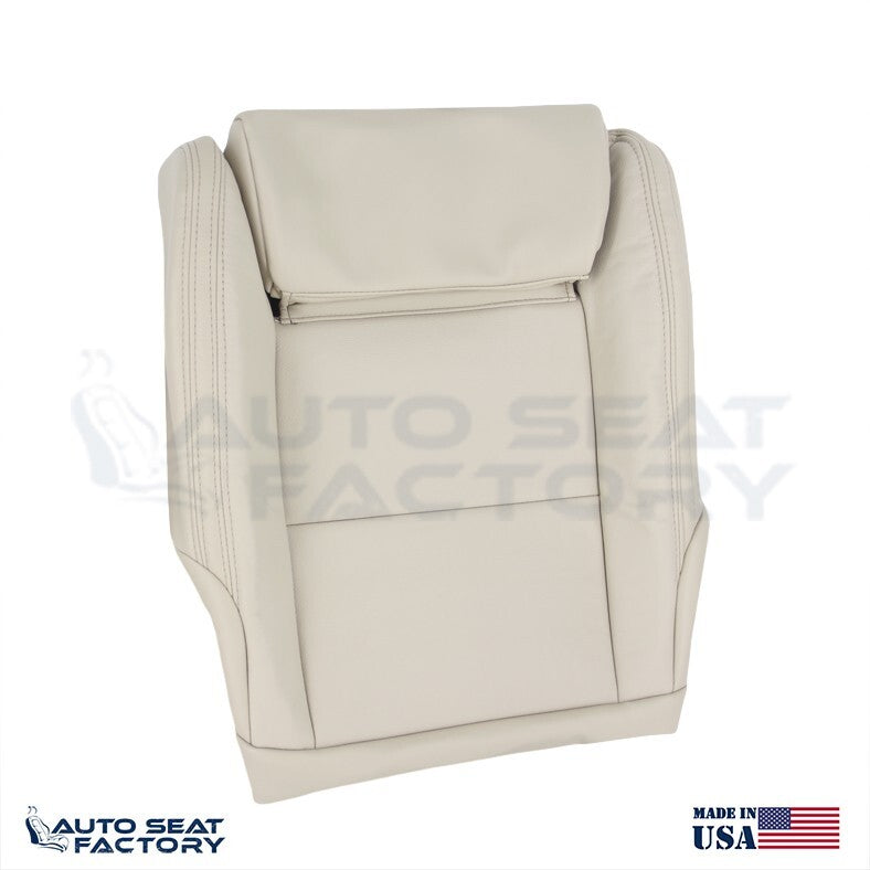 2016 - 2019 Mercedes Benz CLA Driver & Passenger Bottom Beige Vinyl Seat Cover - OEM-Style Replacement Seat Cover