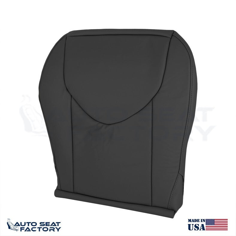 2006 - 2012 Fits Toyota RAV4 SOLID PASSENGER Side Bottom Black Vinyl Seat Cover - OEM-Style Replacement Seat Cover