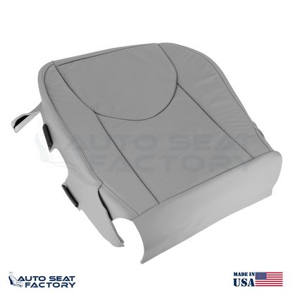 2006 - 2012 Fits Toyota RAV4 Perforated LEFT & RIGHT Gray Vinyl Seat Covers 4PCS - OEM-Style Replacement Seat Cover