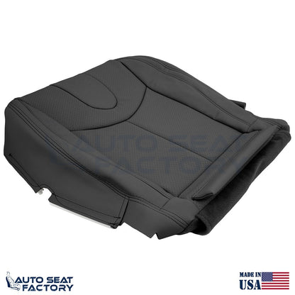 2009 - 2013 Fits Infiniti G37 CONVERTIBLE Bottom Black Vinyl Seat Cover, Perf. - OEM-Style Replacement Seat Cover