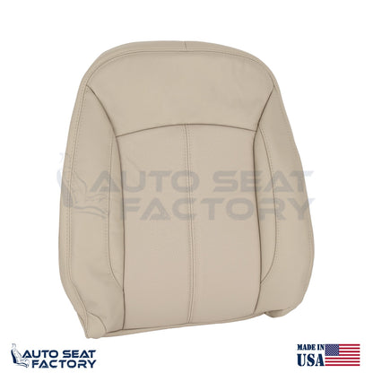 Fits 2010 - 2013 Buick LaCrosse RIGHT Top & Bottom Tan Vinyl Seat Covers, Perf. - OEM-Style Replacement Seat Cover