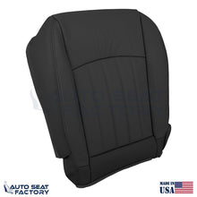 2014 - 2017 Fits Infiniti QX50 PASSENGER Side Bottom Black Vinyl Seat Cover - OEM-Style Replacement Seat Cover